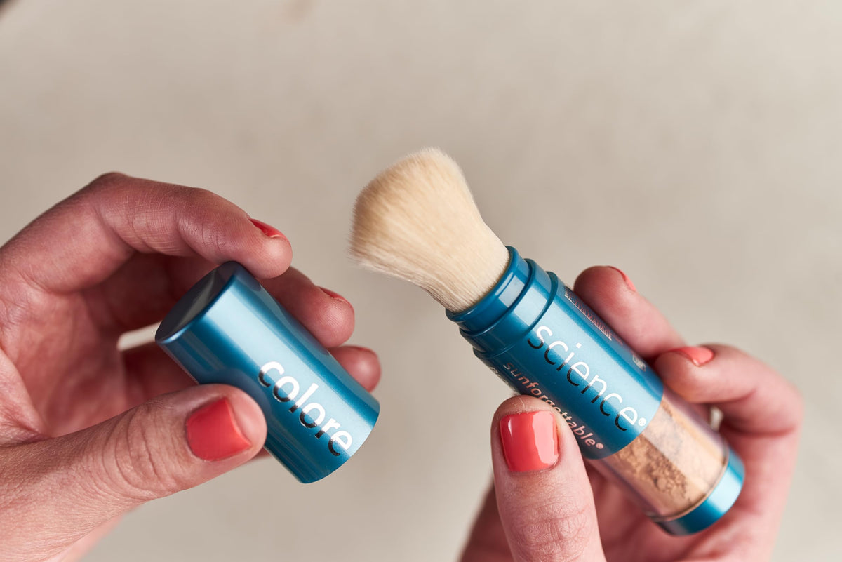 Colorescience Brush-On Sunscreen Mineral Powder for Sensitive Skin