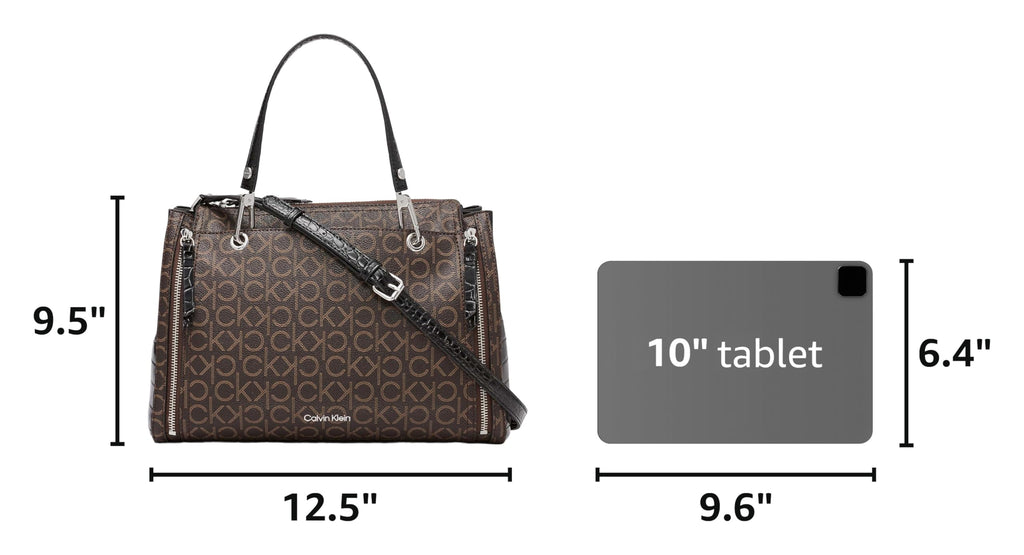 Calvin Klein Bubble Lamb Novelty Organization Satchel