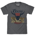 Coors Banquet Rodeo Desert T-Shirt - Graphite Heather