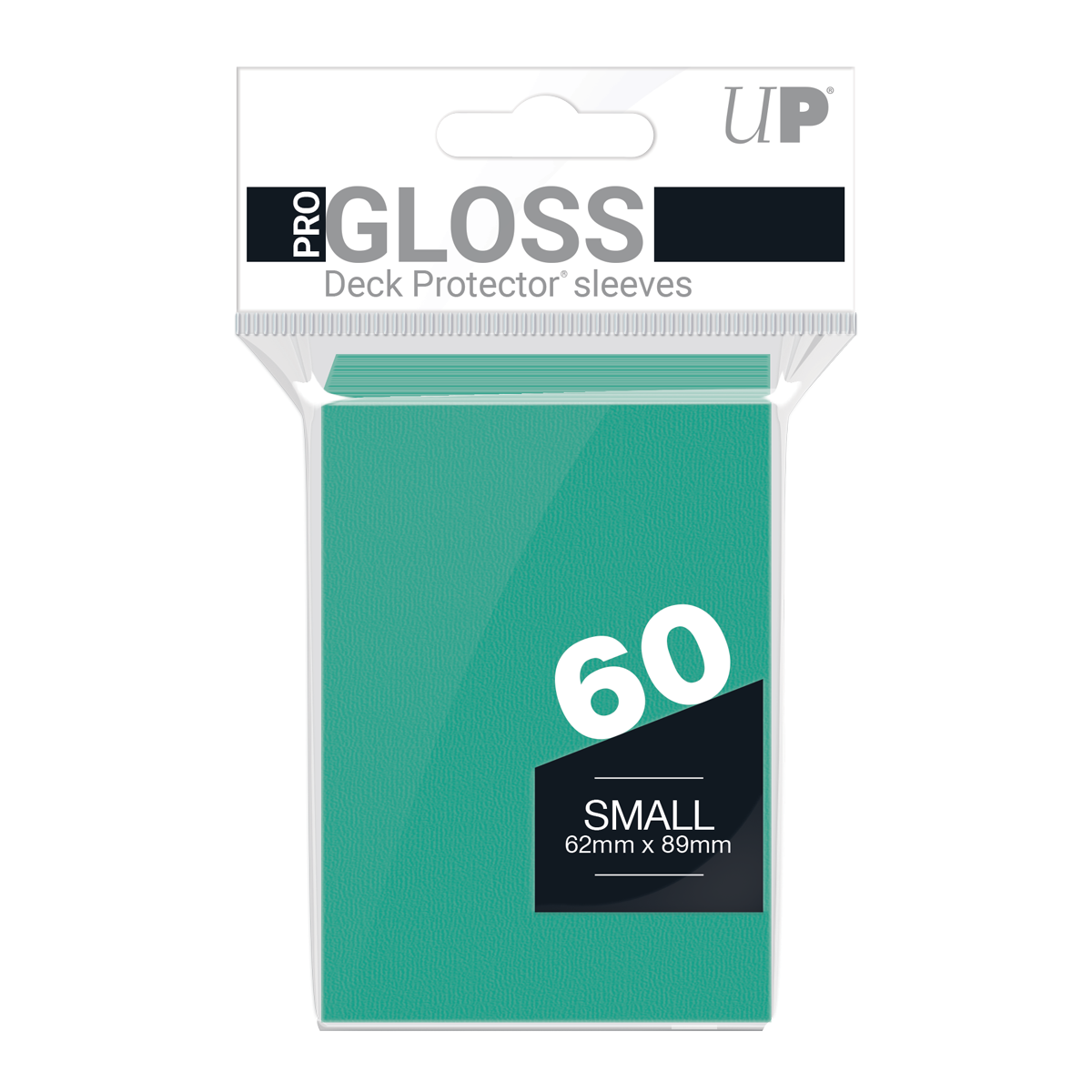 Ultra PRO: Small 60ct Sleeves - PRO-Gloss (Aqua)