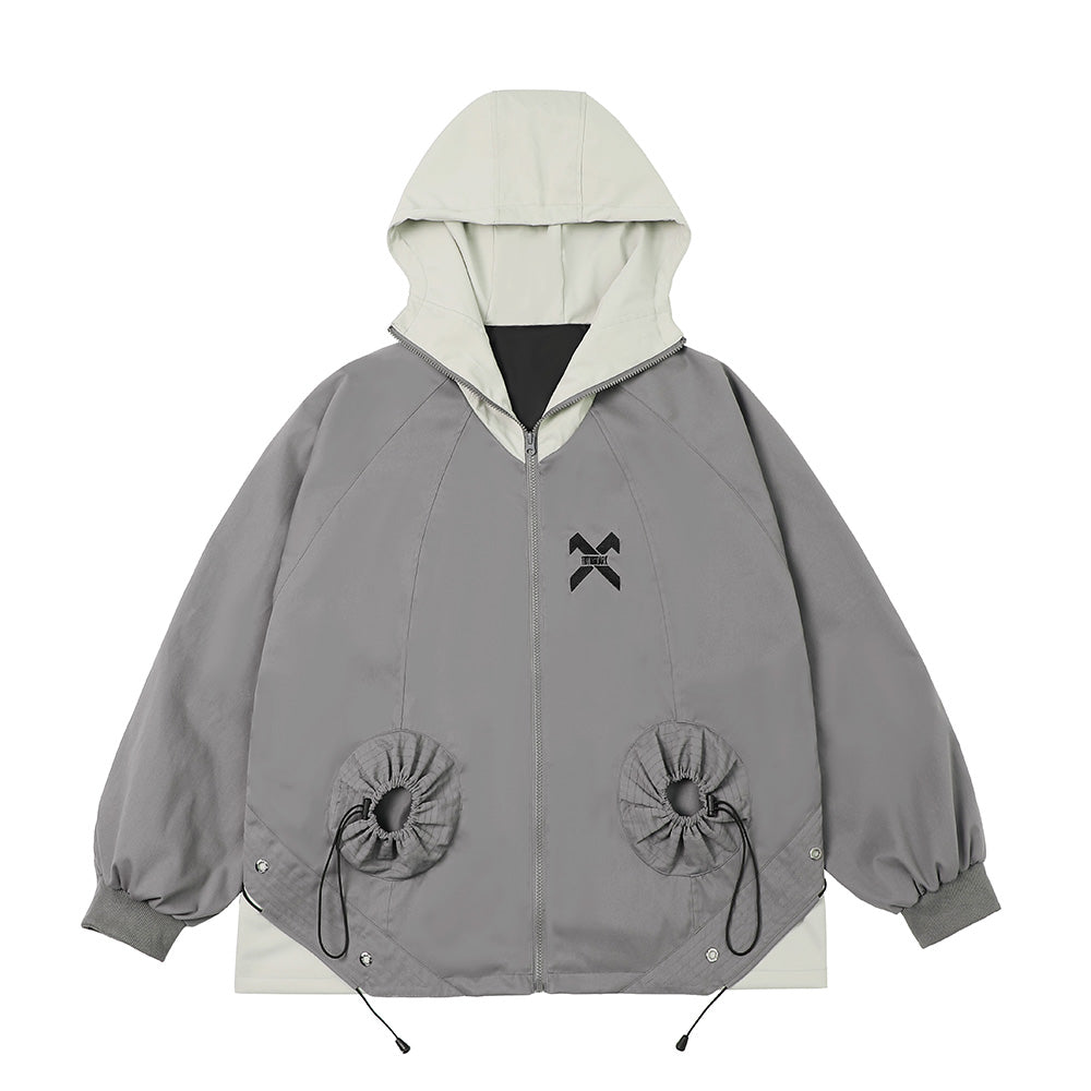 HiJ14 Grey Industrial Climber Jacket