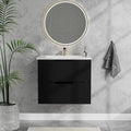 24 Inch Bathroom Vanity Cabinet With Ceramic Sink