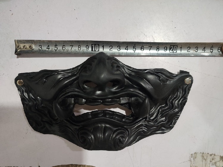 Ghost Face Dark Warrior Resin Mask Halloween Party Mask