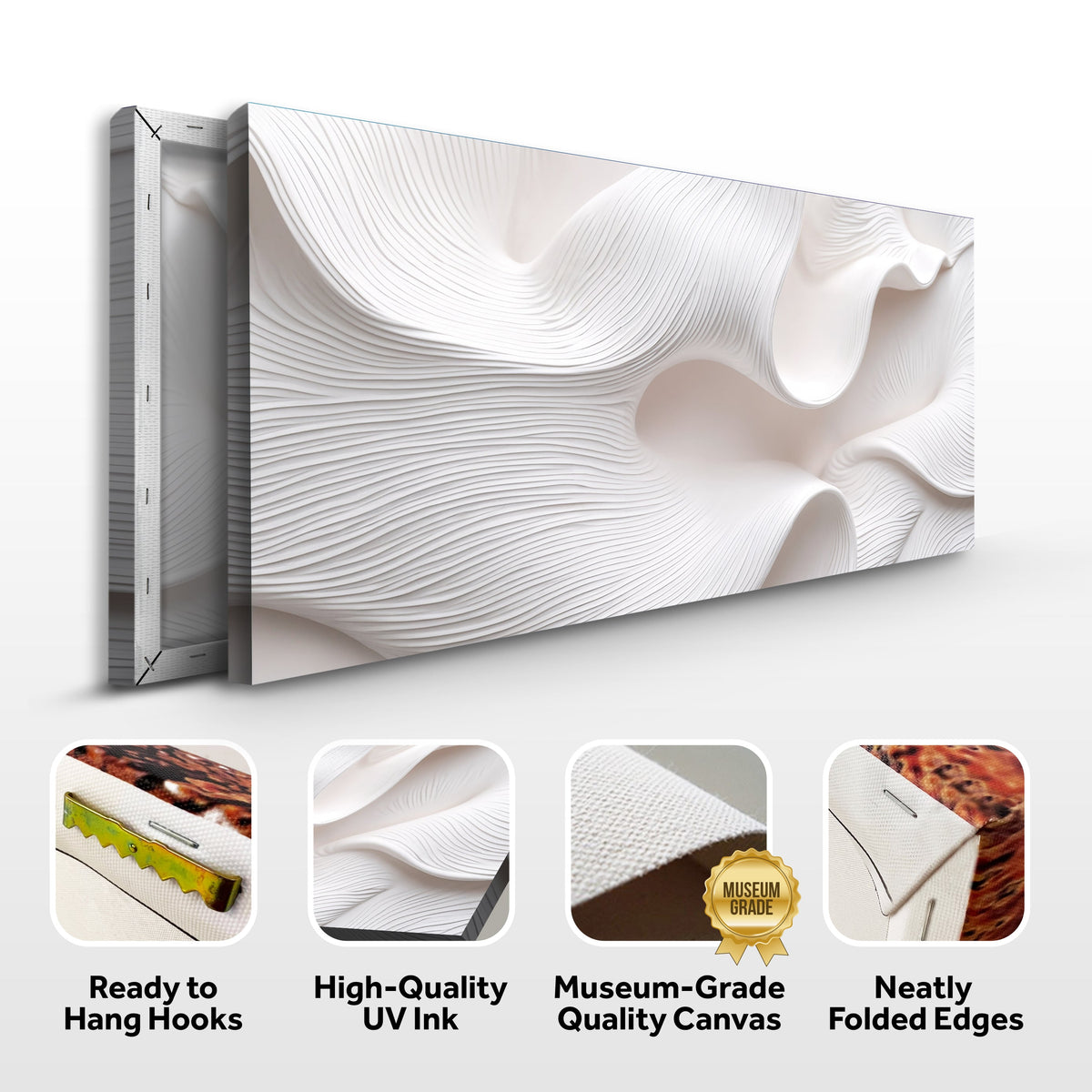 Minimalist Waves Wall Art II