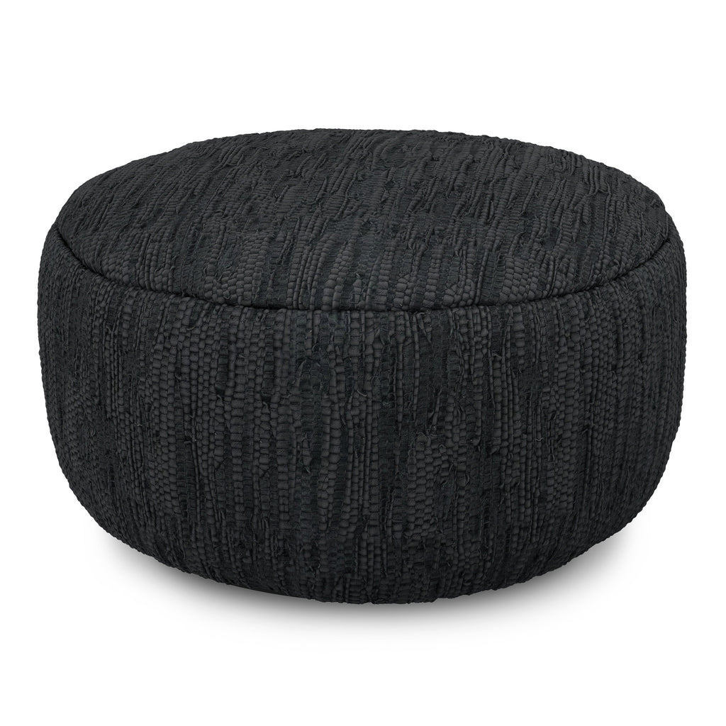 Fredrik 30 Inch Round Pouf