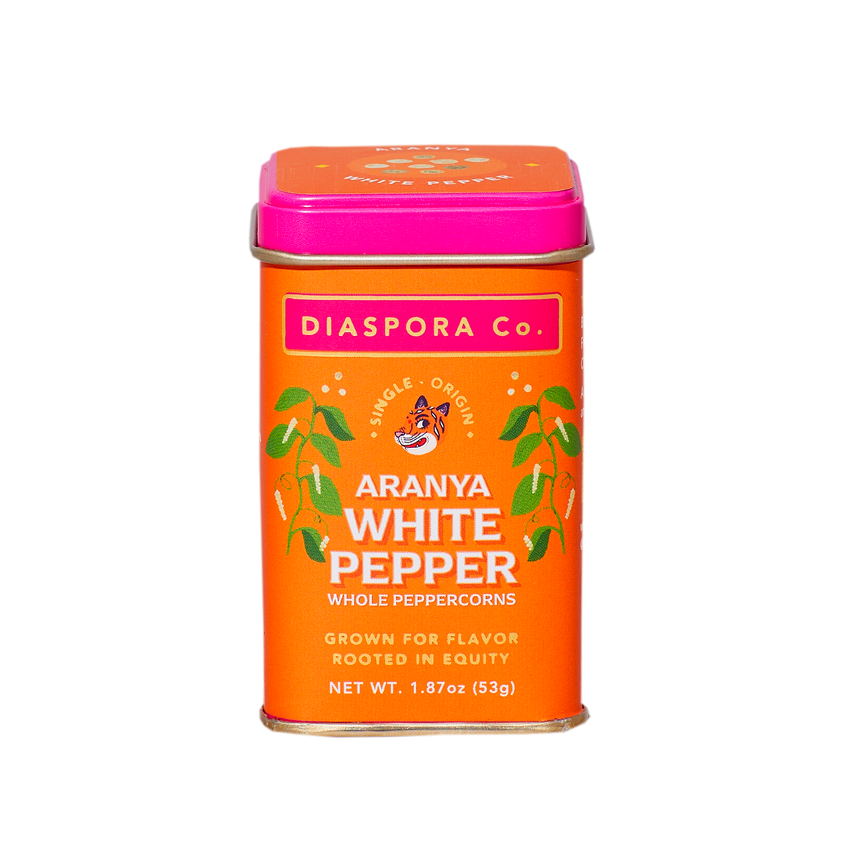 Aranya White Pepper (Whole) - Single-Origin Spice