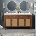 60 Inch Bathroom Vanity with Double Sink