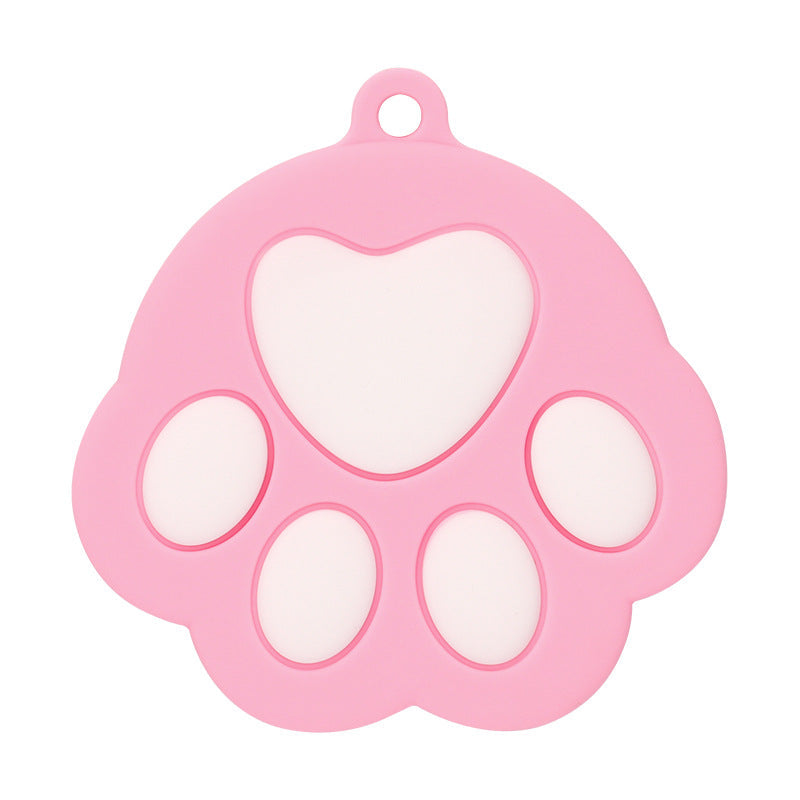 Silicone Dog's Paw Modeling Pet Can Lid