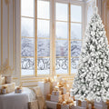 7.5FT Flocked Christmas Tree