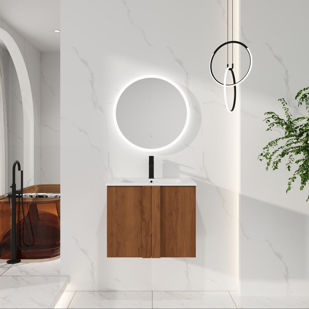 24" Floating Bathroom Vanity with Sink Combo