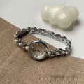 Roman Pearl Chain Watch For Women