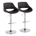 Contemporary Adjustable Bar Stool in Various Colors