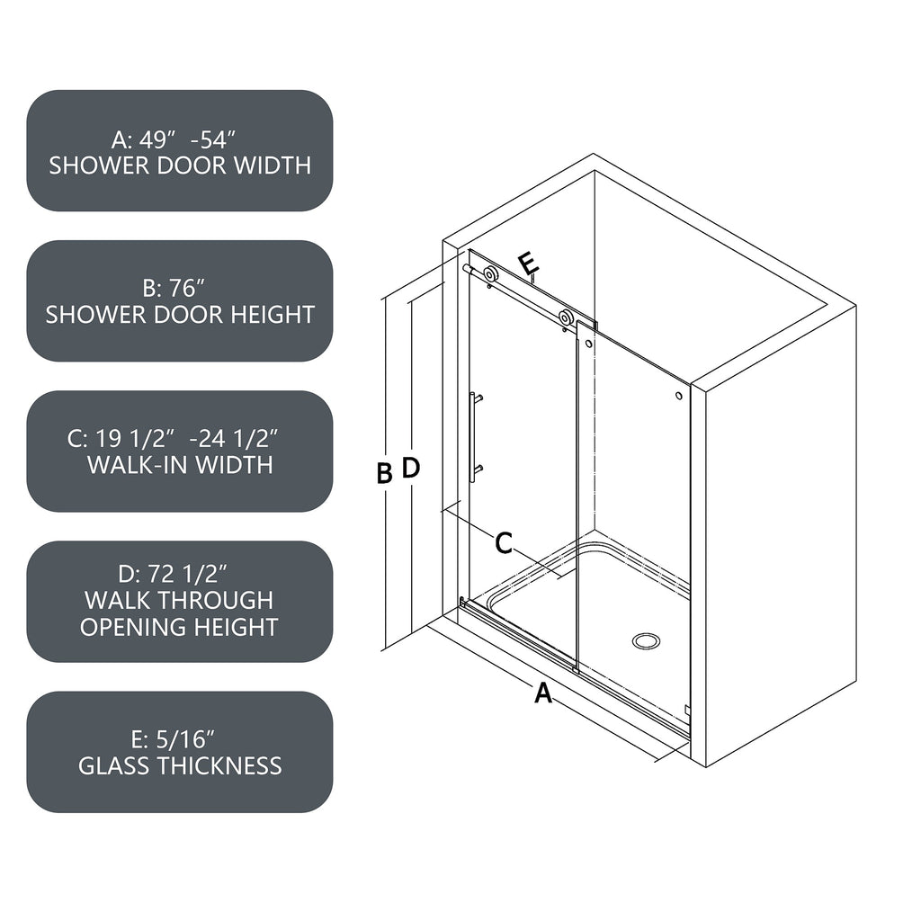 YUEJIA Shower Door