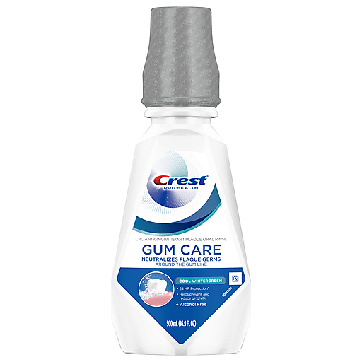 Crest® Gum Care 0.07% Cool Wintergreen Mouthwash, 16.9 oz
