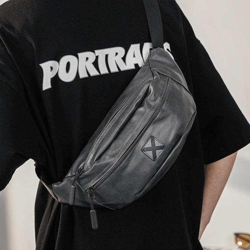 Korean Men's Bag Trendy Fashion Shoulder
