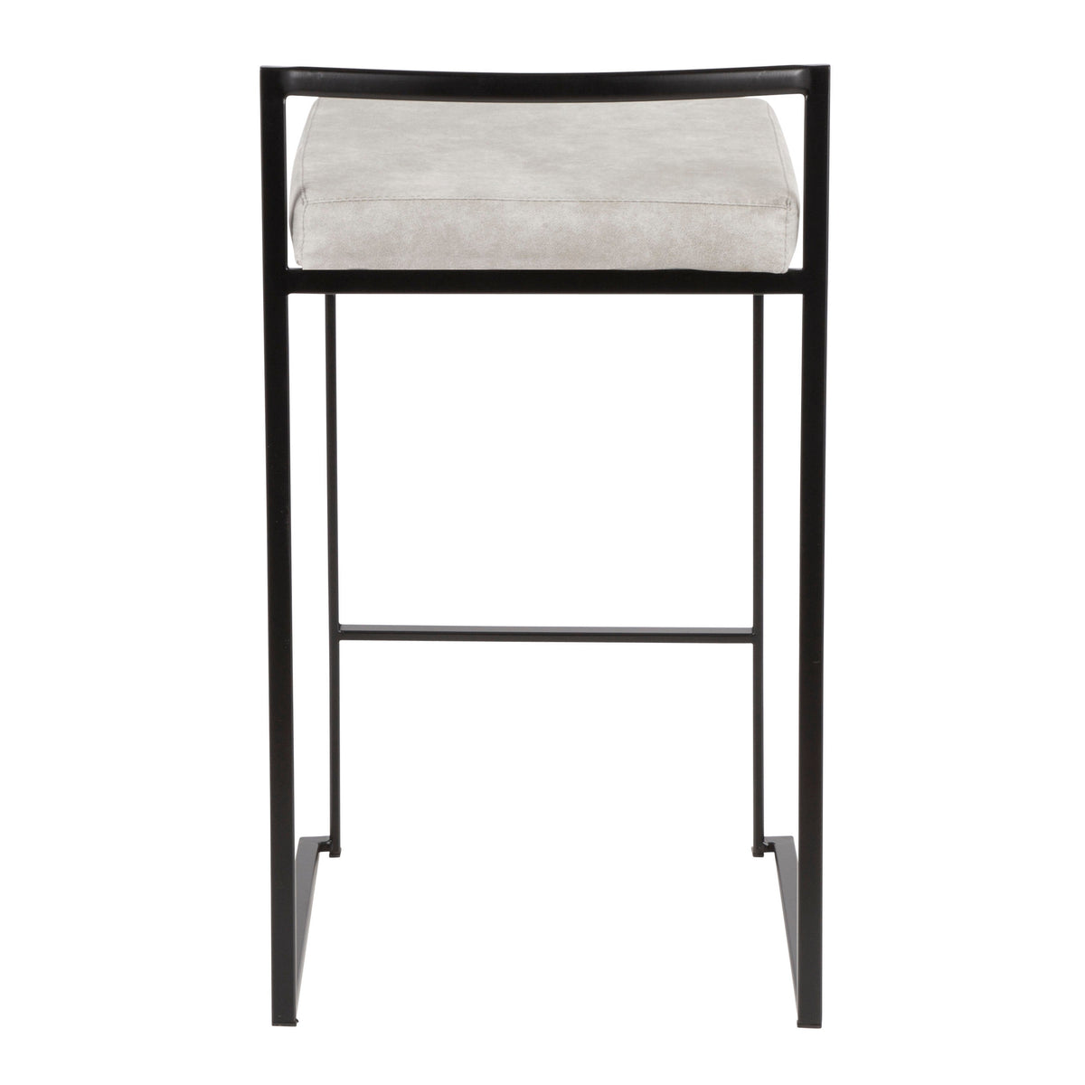 26" Contemporary Stackable Counter Stool Set