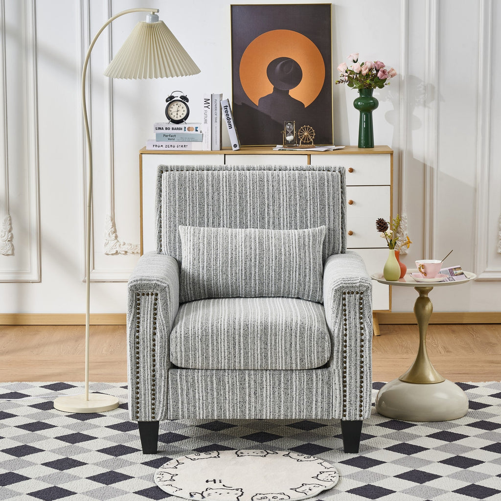 Modern Accent Chair with Arms