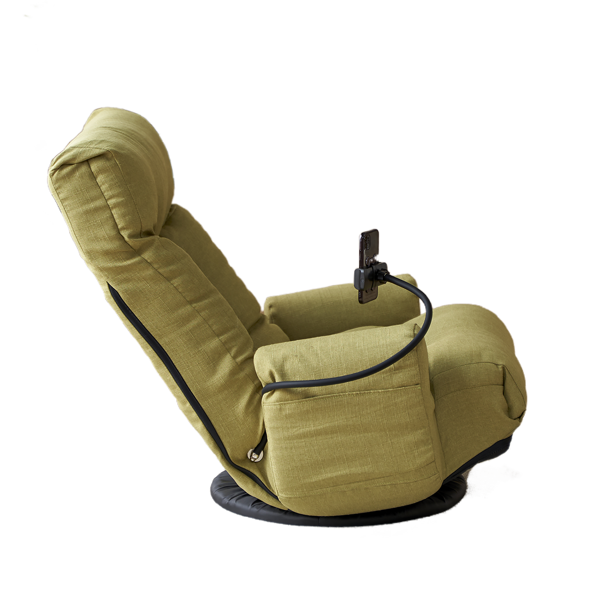 Adjustable Head and Waist Game Chair
