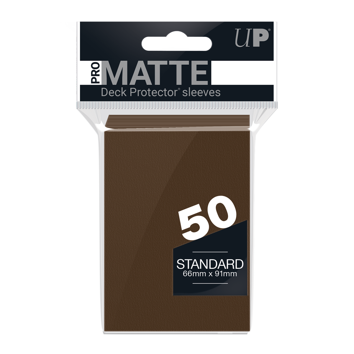 Ultra PRO: Standard 50ct Sleeves - PRO-Matte (Brown)