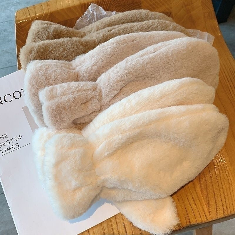 Plush Thickened Warm Female Plush Finger Cute Simple