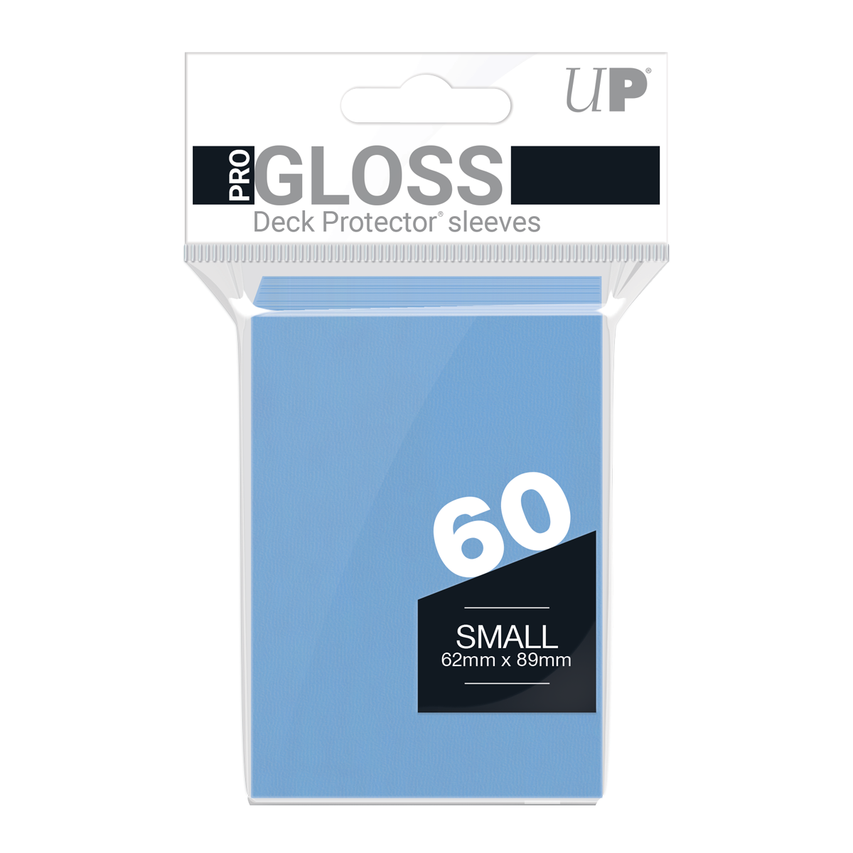 Ultra PRO: Small 60ct Sleeves - PRO-Gloss (Light Blue)