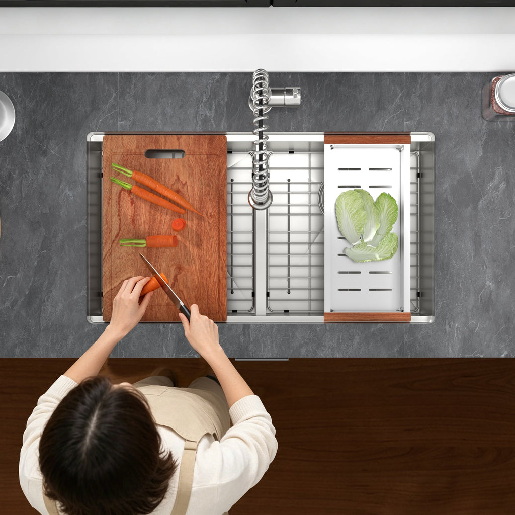 Double Bowl (50/50) Undermount Kitchen Sink
