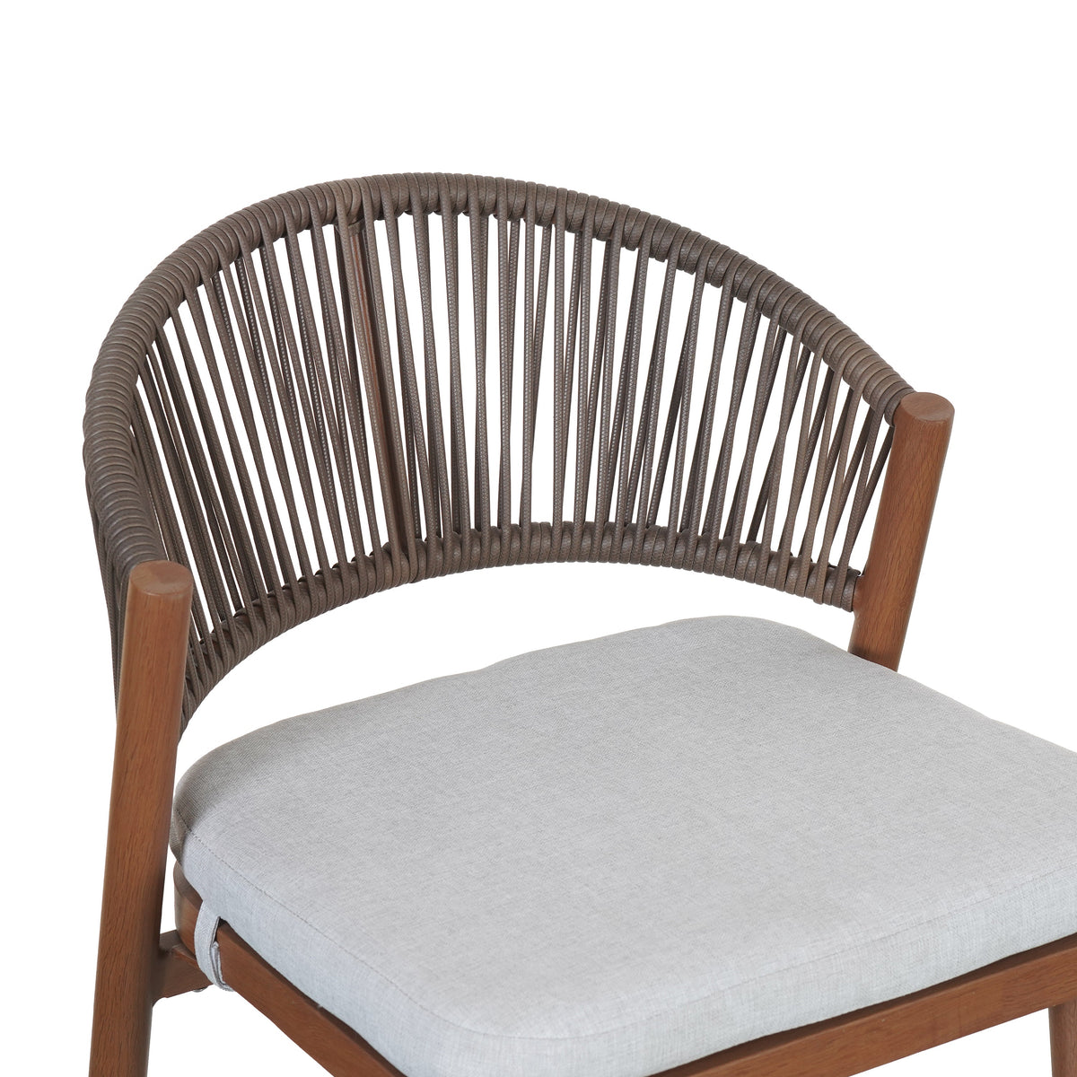 Outdoor 26" Seat Height Aluminum Frame Counter Stools - Set of 2
