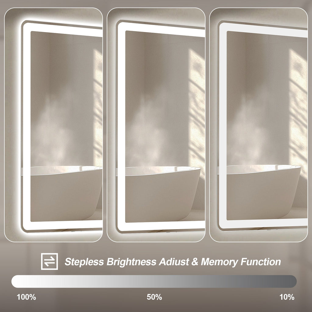 36" x 36" LED Bathroom Mirror