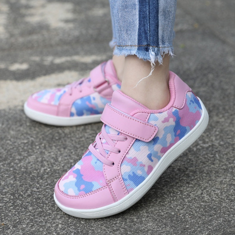 Children's Low-top Velcro Wide Toe Shoes