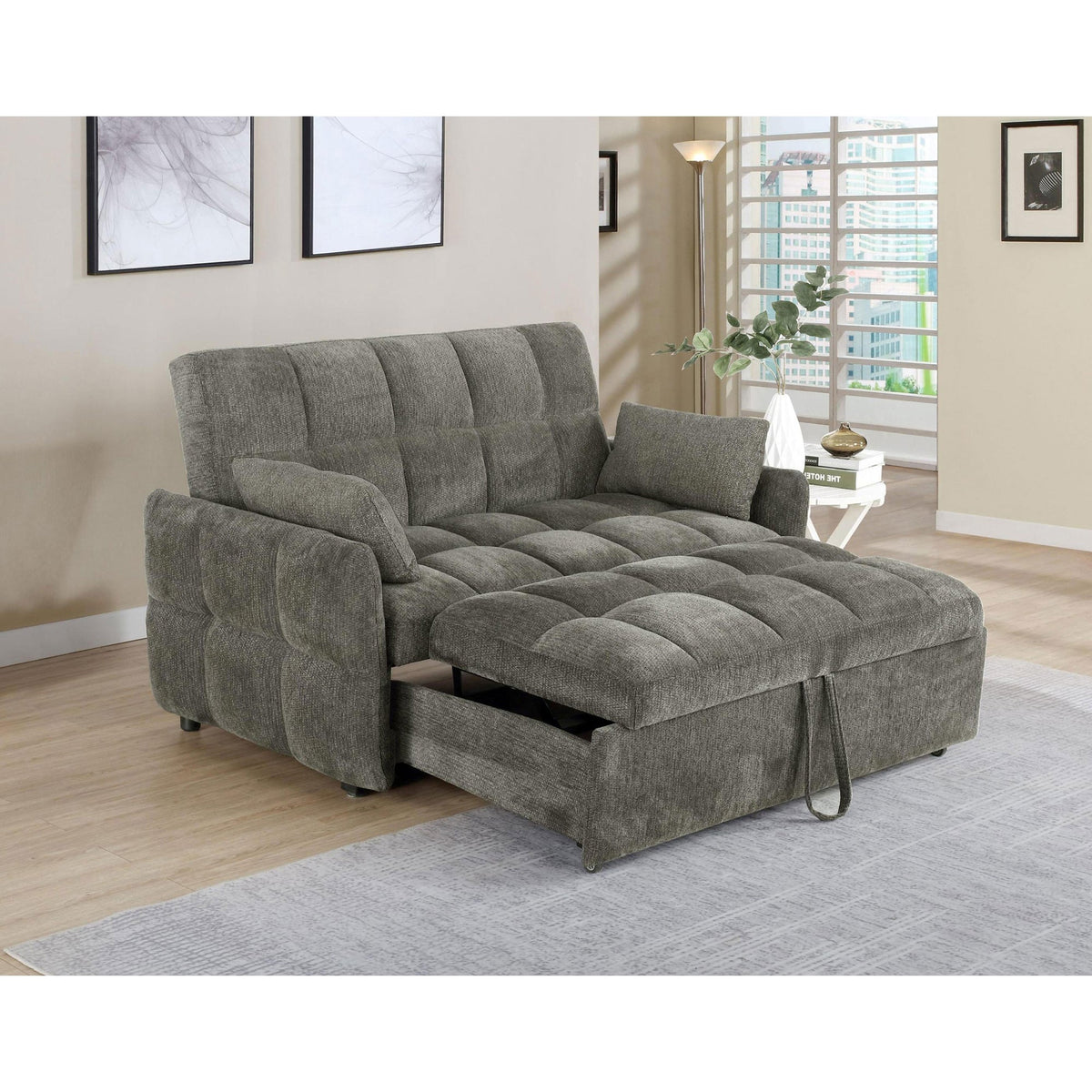 Alvara Dark Sofa Bed