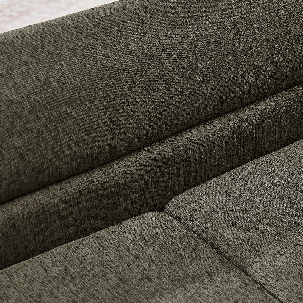 Oversized Pet Sofa, Curved Armrest Rectangular Dog Sofa