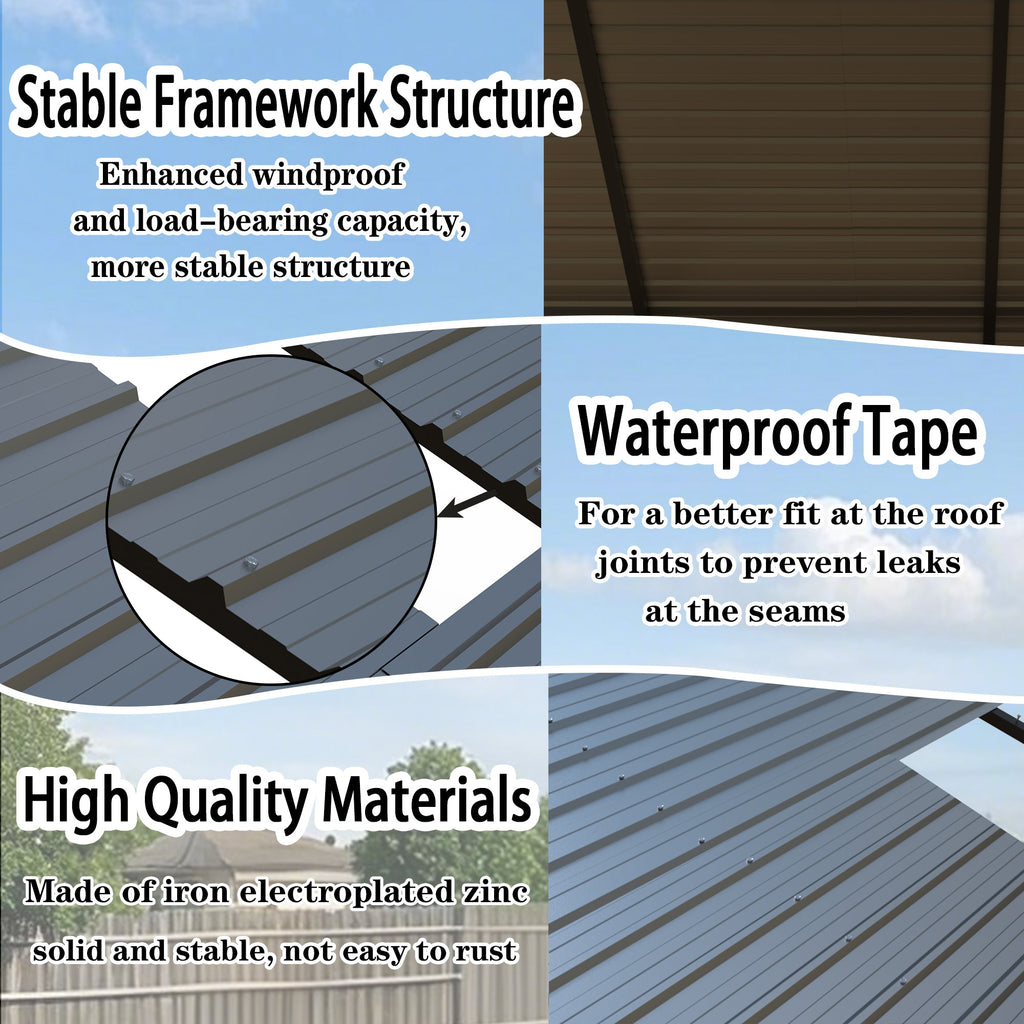 Heavy Duty Carport 20x20 Shelter