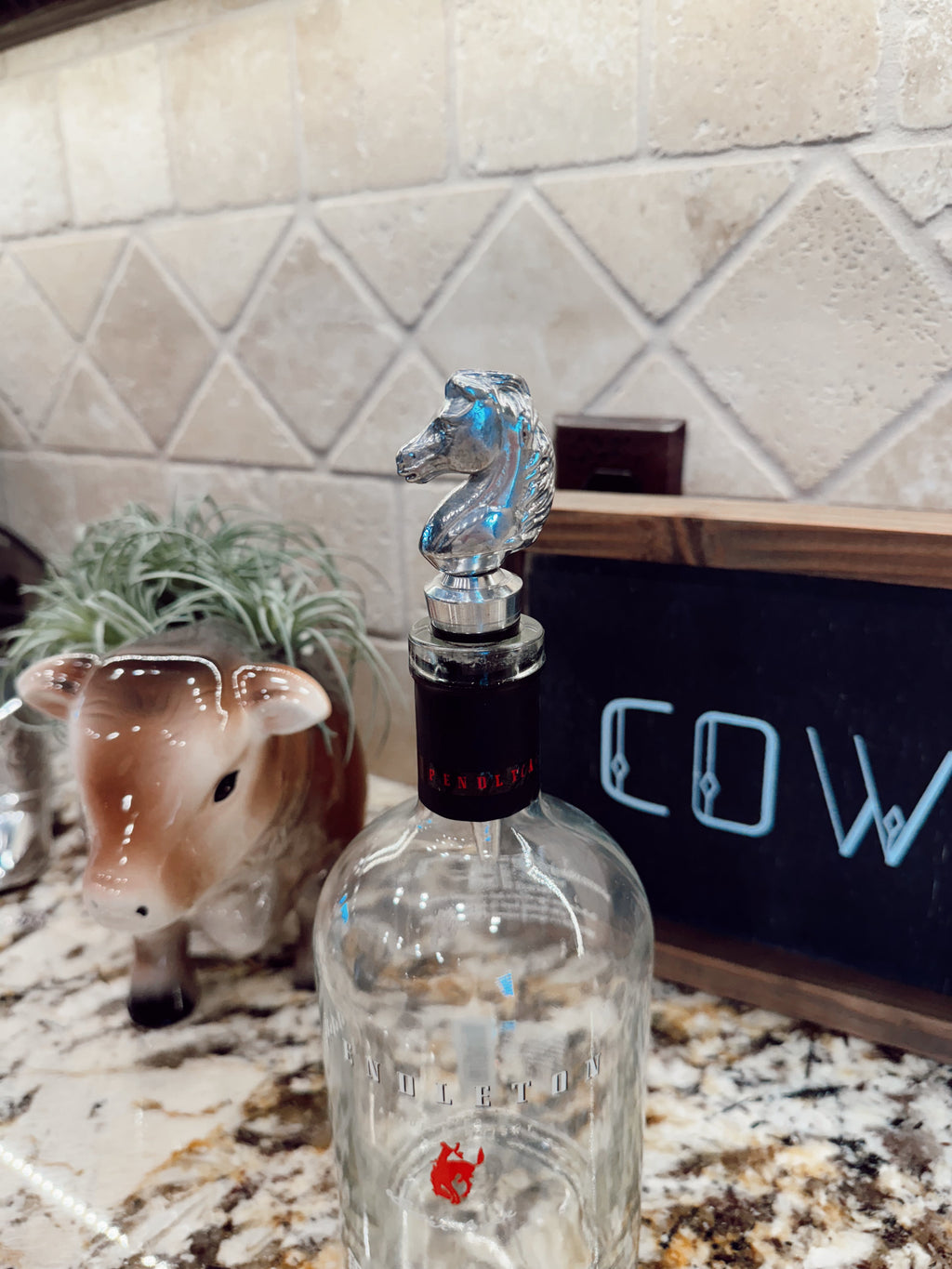 The Horse Bottle Stopper