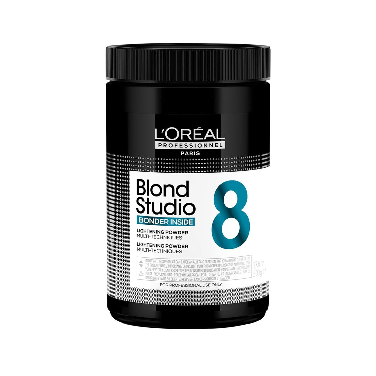 Loreal Professionnel Paris Blond Studio Bonder Inside 8 500g Hair Bleaching Powder - Professional Hair Lightener with Bonder Inside Formula
