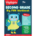 Second Grade Big Fun Workbook: Second Grade Curriculum Workbook for Kids, Practice Math, Reading, Writing, Spelling, Science and More - Paperback