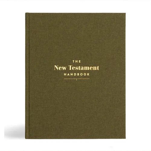 The New Testament Handbook, Sage Cloth Over Board: A Visual Guide Through the New Testament - Hardcover