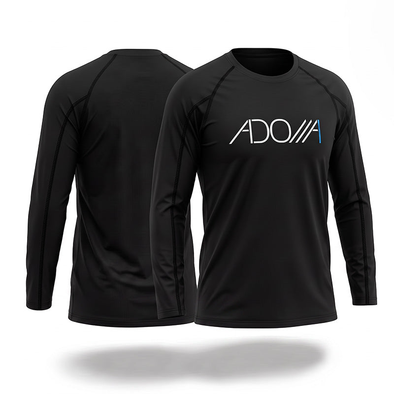 ADONAI (Lord) -  Long-Sleeve Dry-Fit - Midnight Black