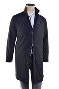 Kired by Kiton Sherp Zip-Up Overcoat