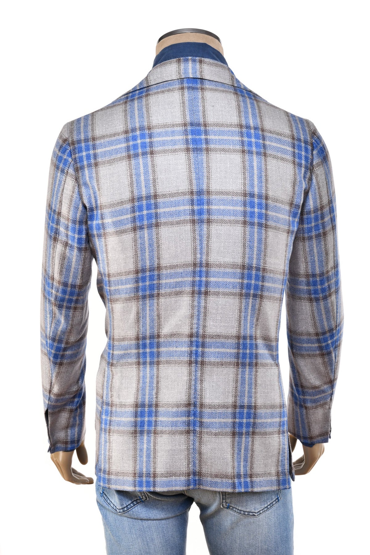 Sartorio Plaid Virgin Wool Sport Jacket