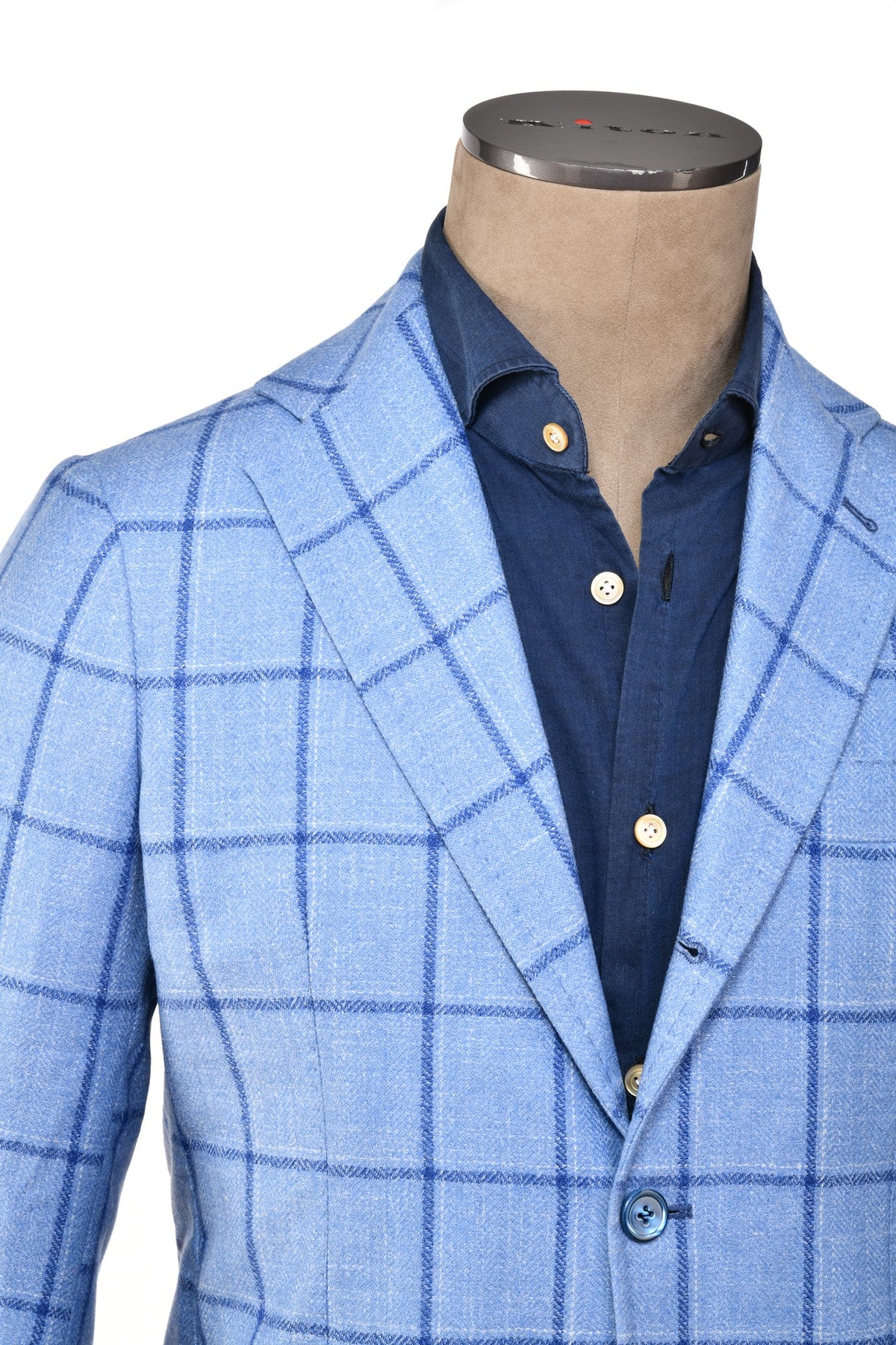 Sartorio Windowpane Virgin Wool-Silk Sport Jacket