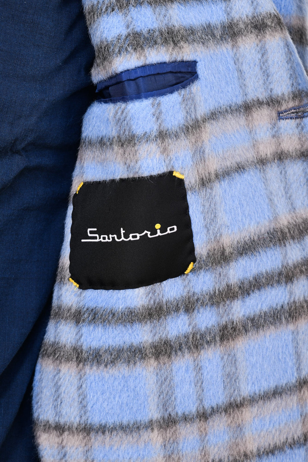 Sartorio Plaid Alpaca-Wool Sport Jacket