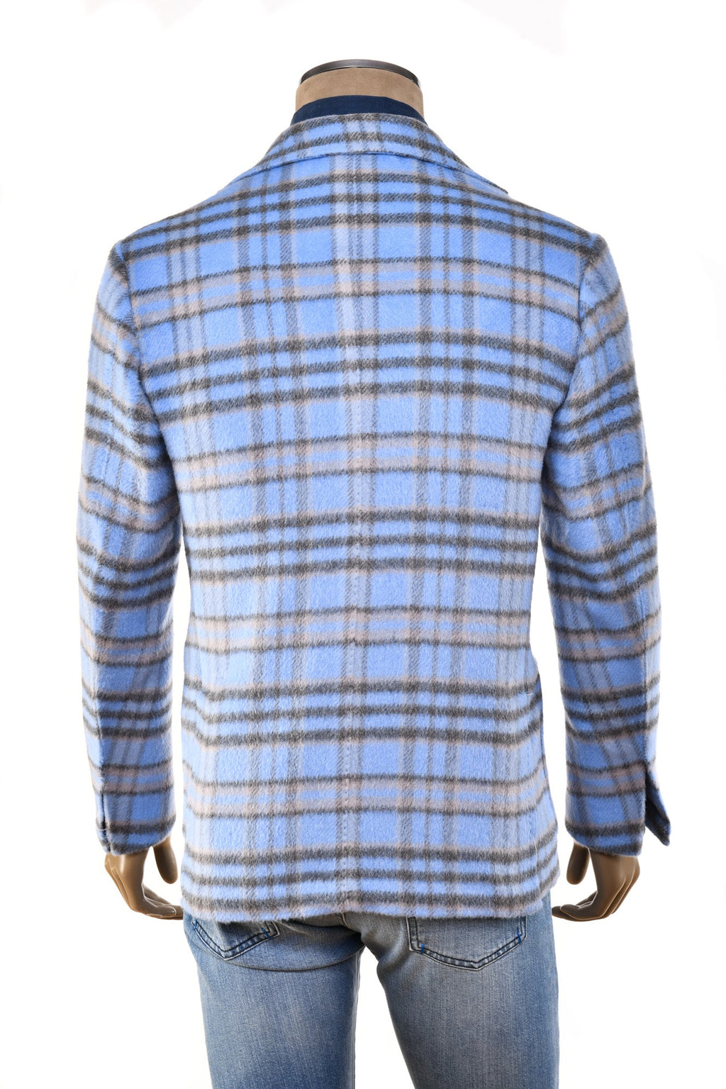 Sartorio Plaid Alpaca-Wool Sport Jacket
