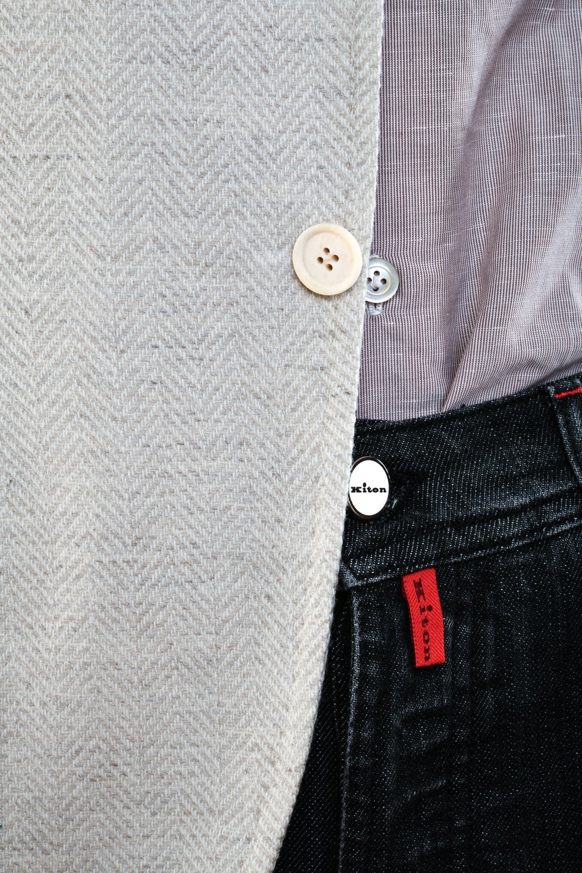 Sartorio Herringbone Virgin-Wool Sport Jacket