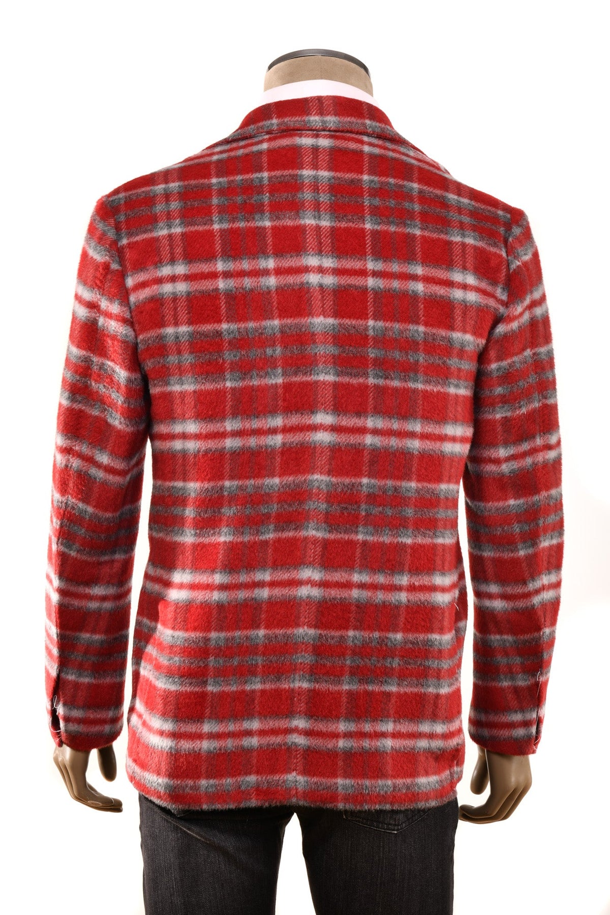 Sartorio Plaid Alpaca-Wool Sport Jacket