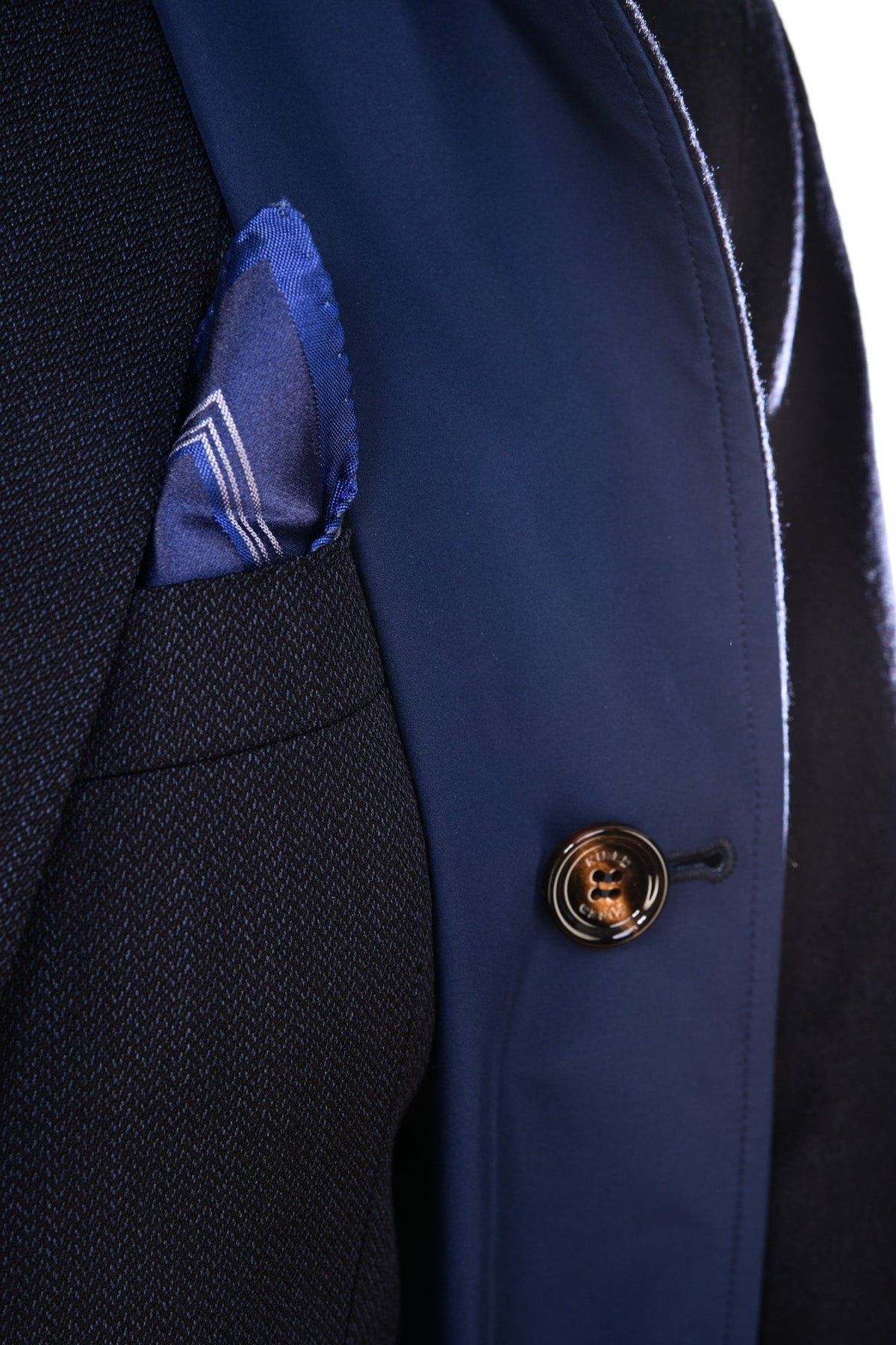 Kired by Kiton Peak Cashmere Reversible Overcoat