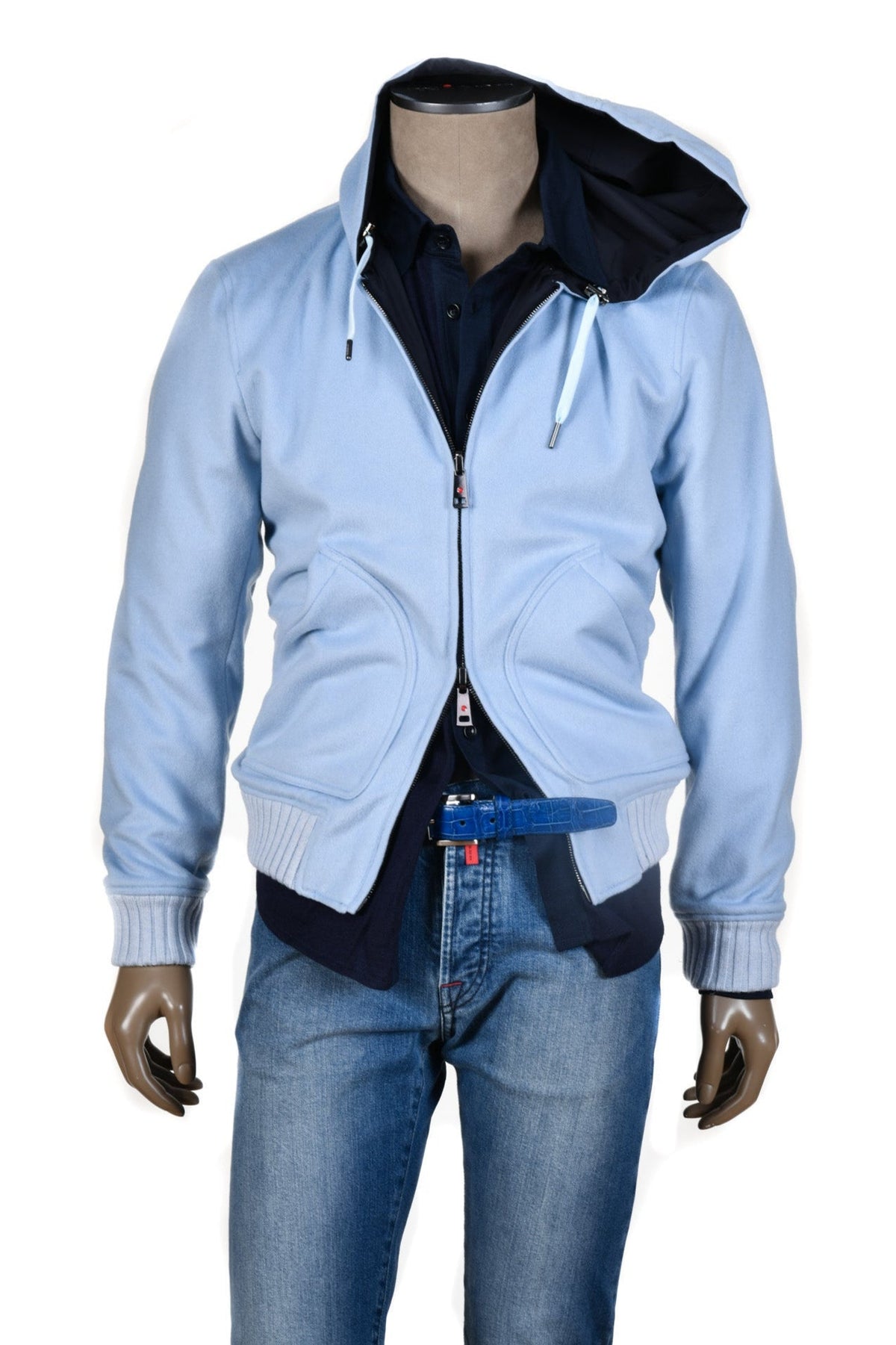 Kired by Kiton Barwa Cashmere Reversible Jacket