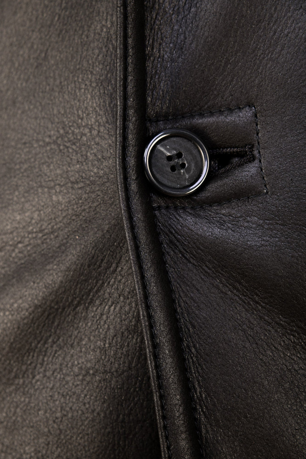 Hettabretz Leather Shearling Overcoat