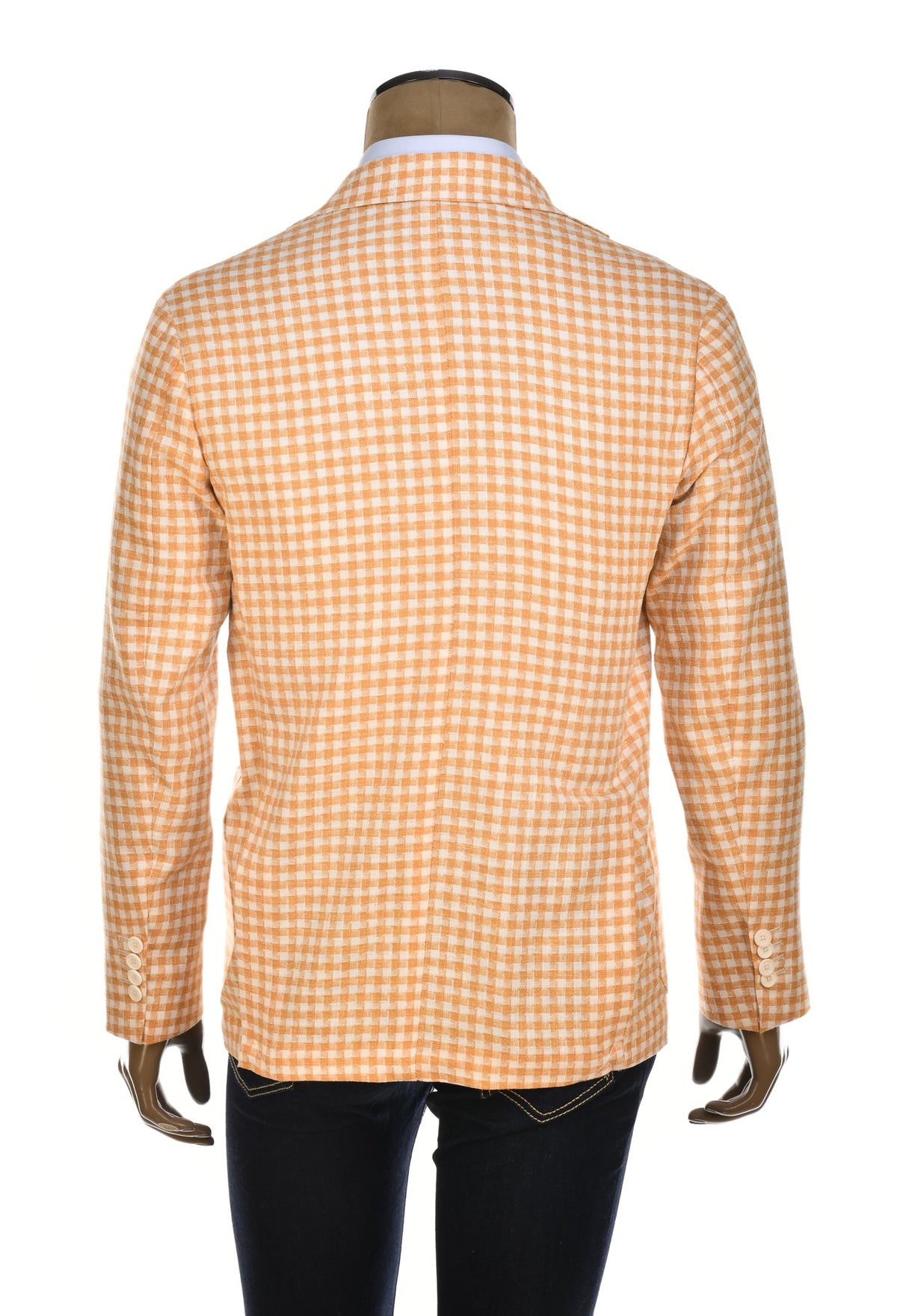 Sartorio Shepherd Check Wool-Silk Sport Jacket
