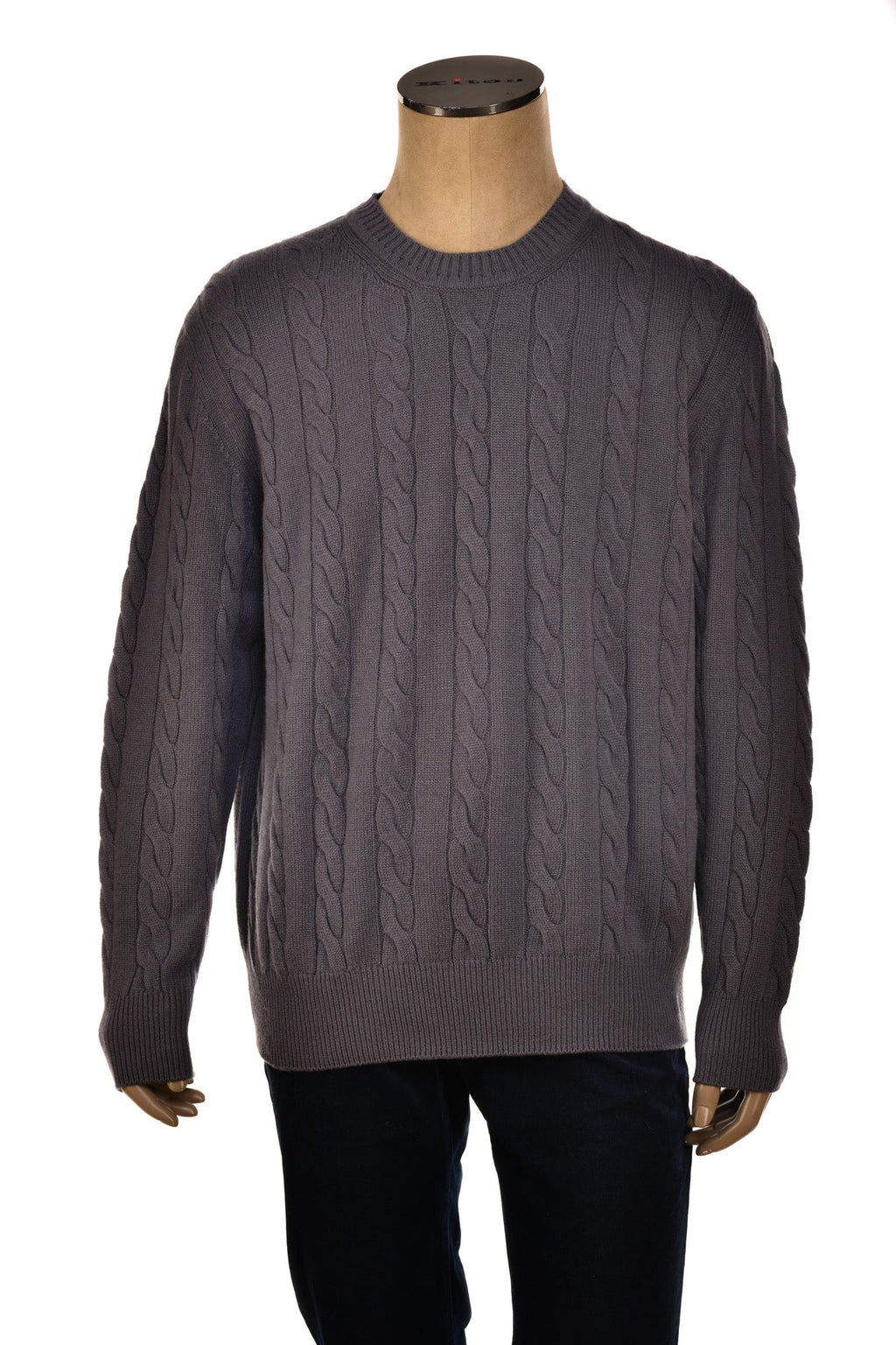 Manrico Cashmere Cable Knit Sweater