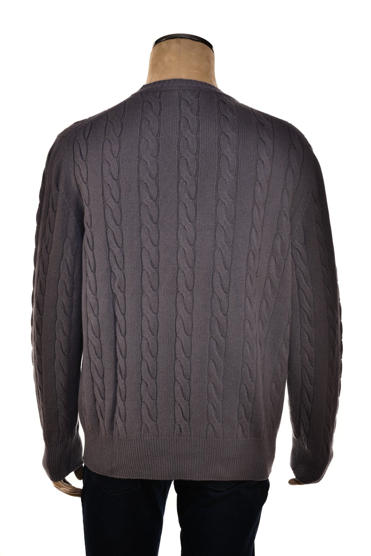 Manrico Cashmere Cable Knit Sweater